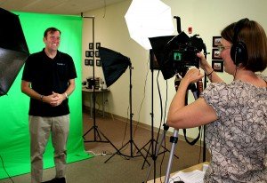 Green screen video shoot at Pragmatic Works